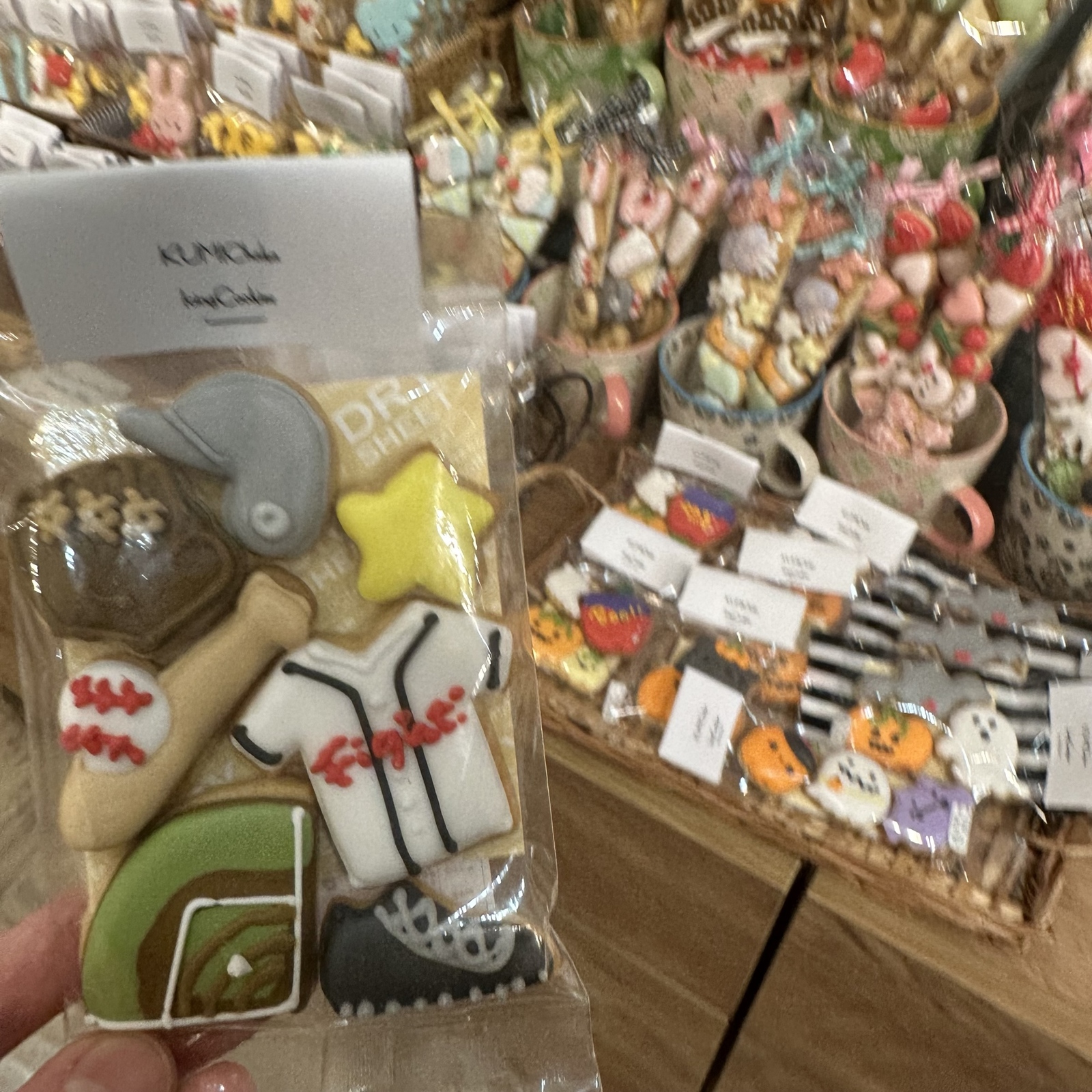 生日装饰*棒球主题*综合套装*糖霜饼干