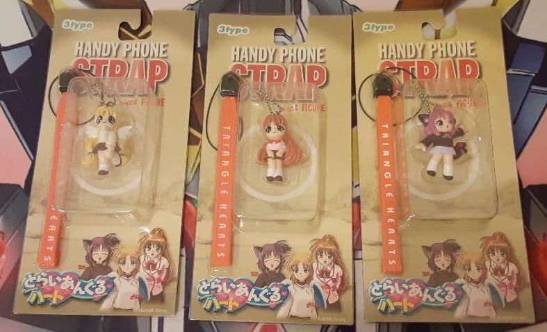 Sealed, Hard to Obtain, Rare, Vintage Trinity Hearts Strap 3-Piece Set 1