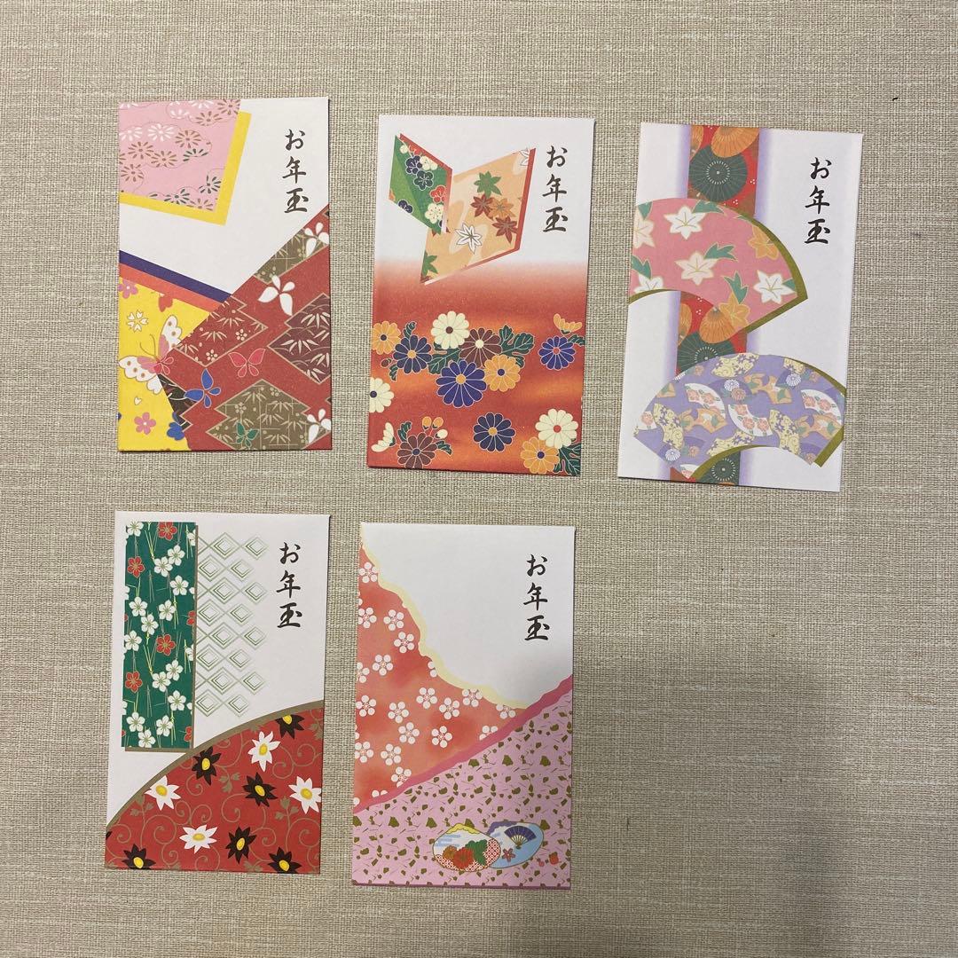 红包袋 5枚入封筒 6册套装(30枚)