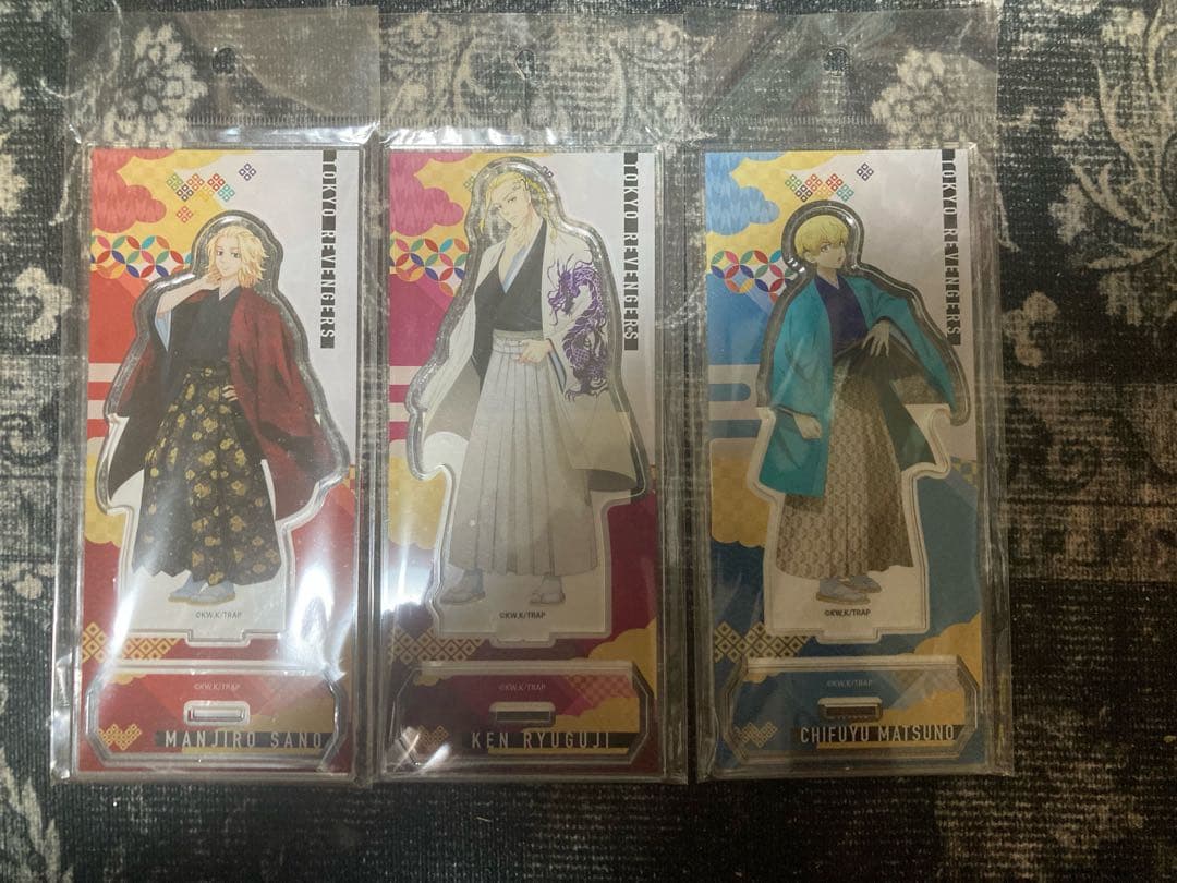 东京复仇者 亚克力立牌 3种套装 和服 Mikey 千冬 龙宫寺坚