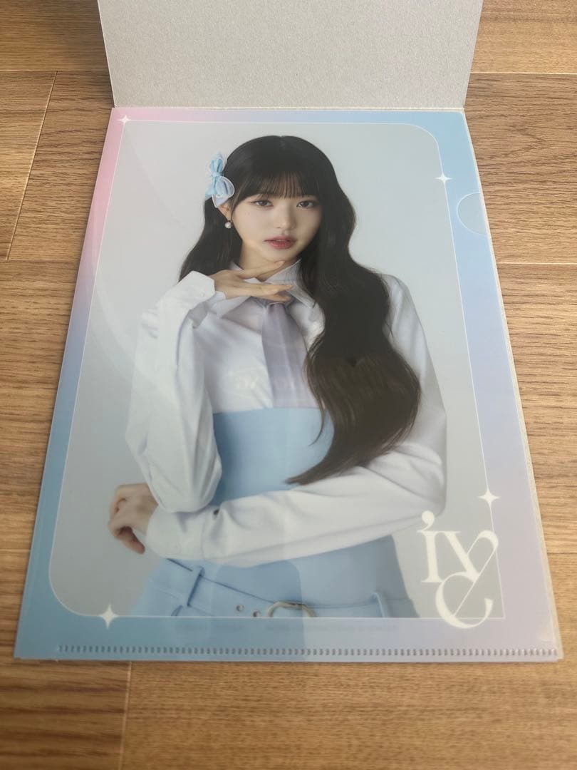IVE WONYOUNG Wonyoung 透明文件夹 扭蛋