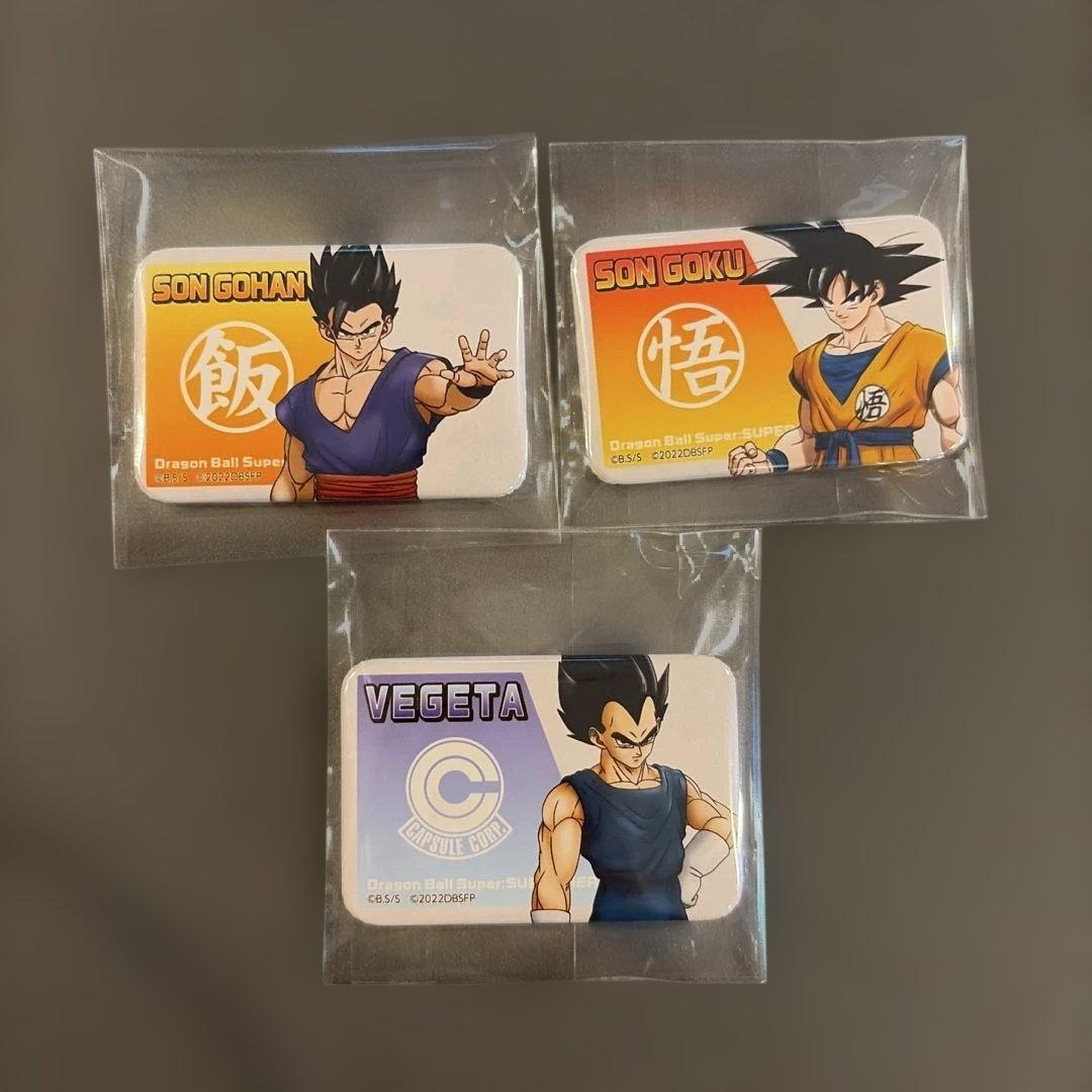 龙珠超 超级英雄 唐吉诃德限定 徽章 3件套