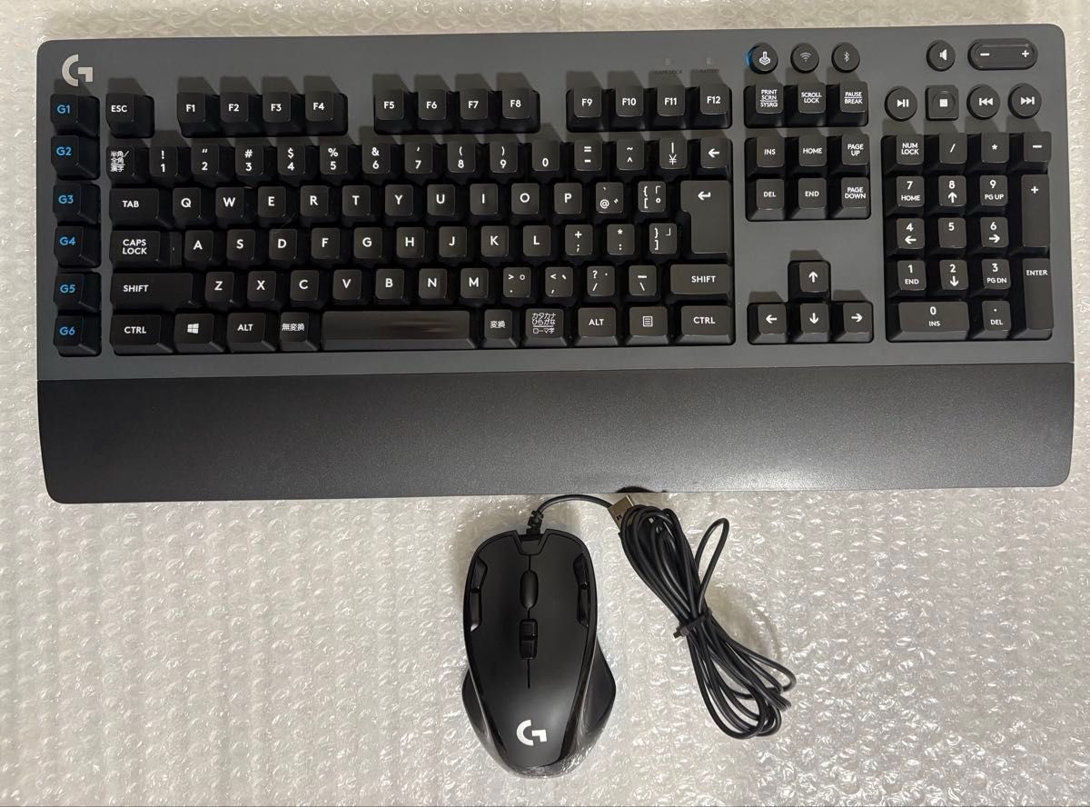 【垃圾】Logicool G613 G300s套装游戏键盘鼠标