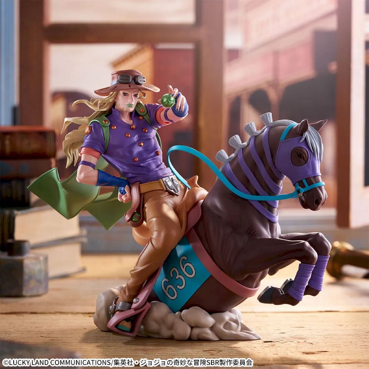 JoJo's Bizarre Adventure XrossLinkMAX Gyro Zeppeli Figure