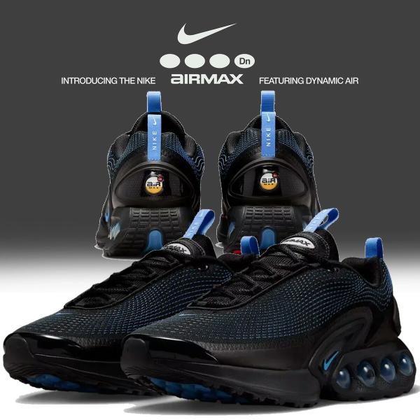 耐克 Air Max DN 黑色/大学蓝 NIKE AIR MAX DN blk/university blue ih4463-001