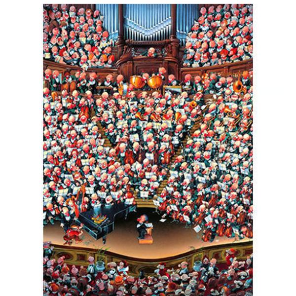 【正规进口商直送】HEYE PUZZLE 2000块08660 Jean-Jacques Loup : Orchestra [海拼图]