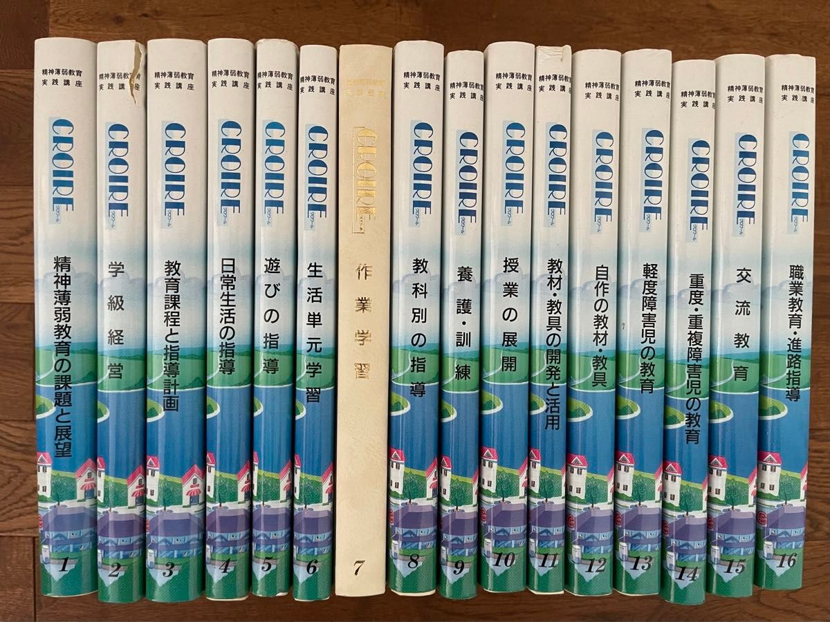 黑社会精神薄弱教育实践讲座全16卷特别支援教育