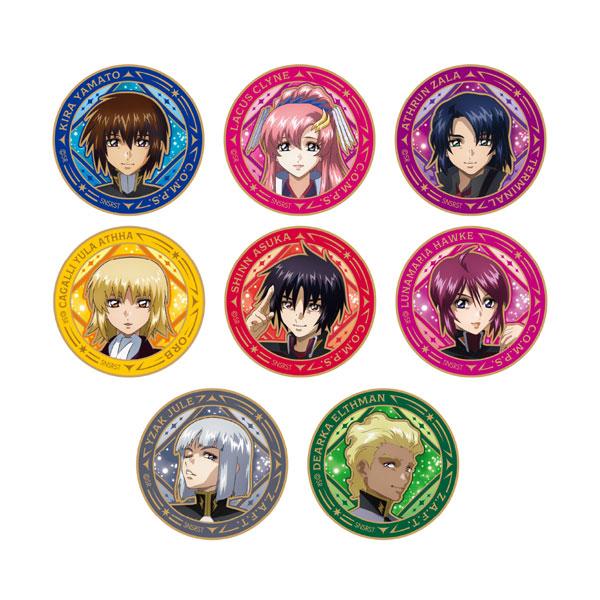 免费送货◆机动战士高达 SEED FREEDOM 华丽徽章 ( 1BOX ) 桑塔斯文具 【1月预订】