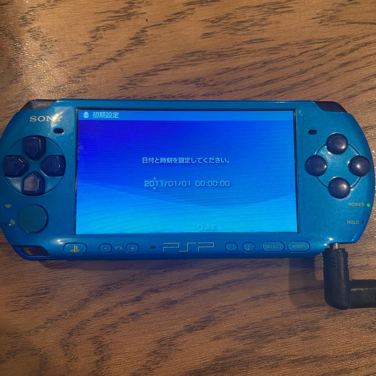 索尼 PSP 3000 主机 海洋蓝·天空蓝 仅主机 故障品