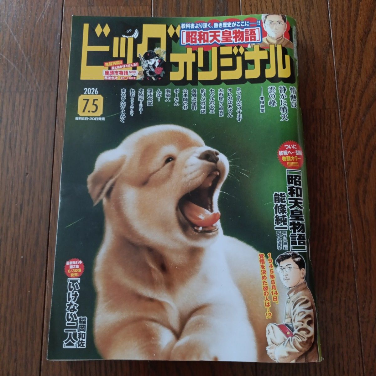 Big Comic Original 2026年7月5日号（小学馆）