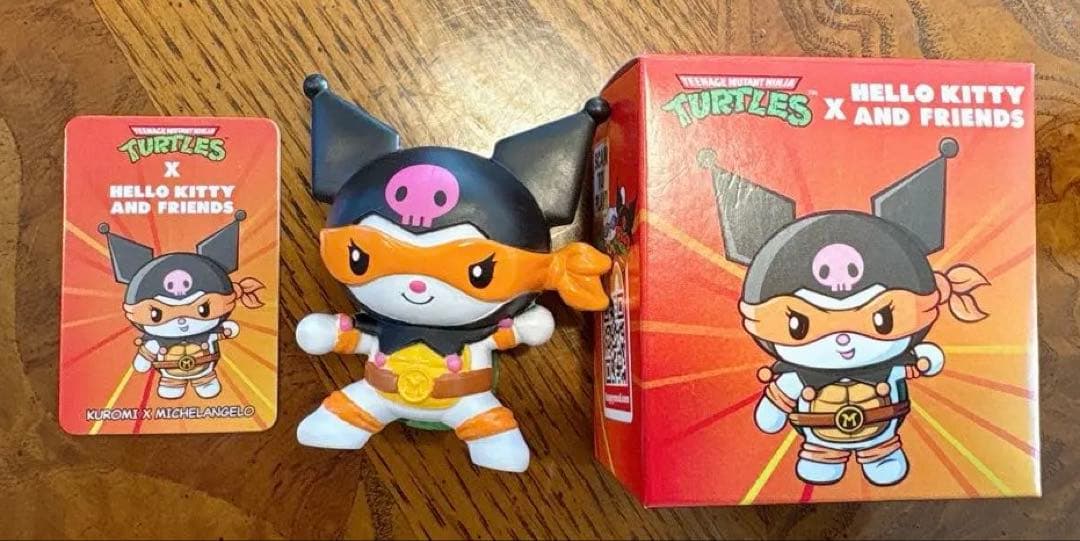 Brand New Unused ☆ Overseas Exclusive Hello Kitty x TMNT Crocodile Figure