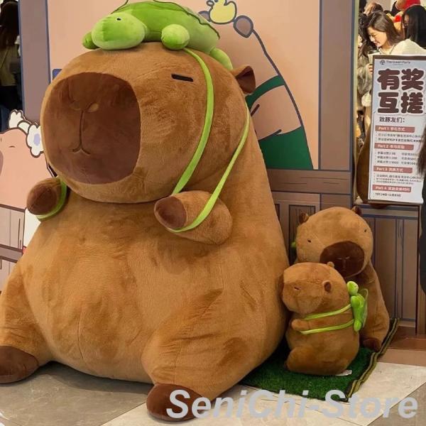 水豚毛绒玩具 婴儿抱枕 玩具 大号 毛绒玩具 枕头 可爱 可爱的 抱枕 卧室 房间 礼物 女友 礼品