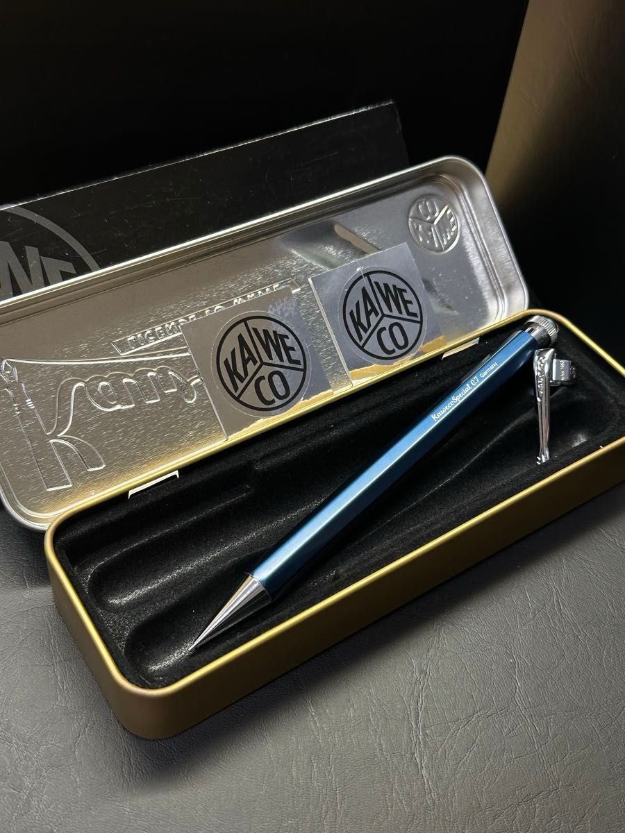 kaweco special カヴェコ スペシャル ブルーエディション　0.7 箱付き クリップ付き　KD・三好様