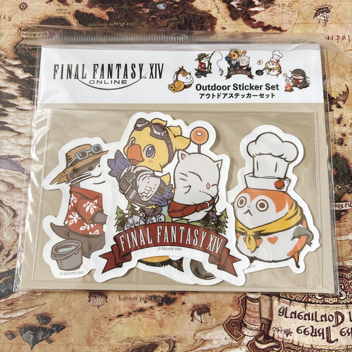 FINAL FANTASY XIV Outdoor Sticker Set FF14
