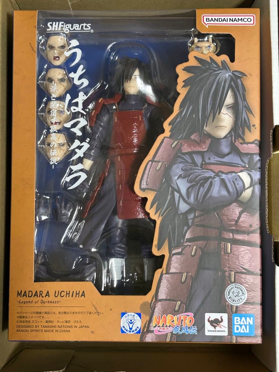 新品未开封★S.H.Figuarts 手办 宇智波斑 深藏黑暗的孤高传说 《火影忍者》