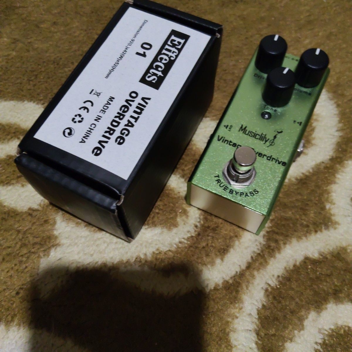 Musiclily Vintage Overdrive エフェクター　オーバードライブ
