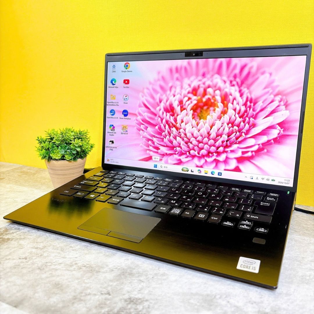 VAIO 第10代 i5 SSD 小型轻便 Windows11 全高清 摄像头
