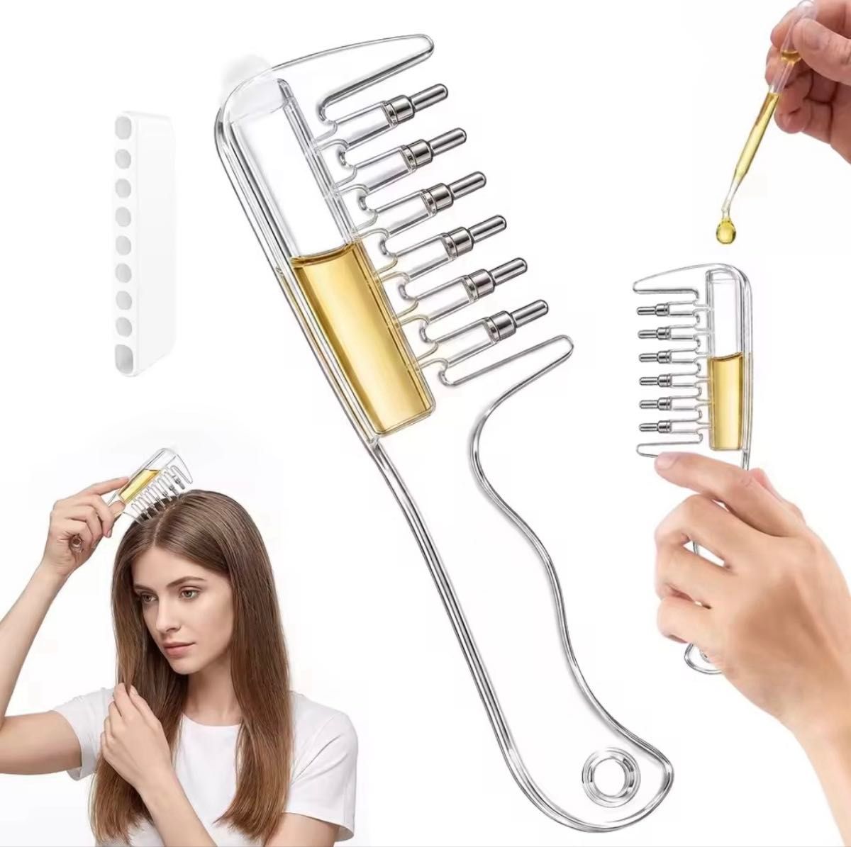 ★Head Applicator Scalp Massage Comb★