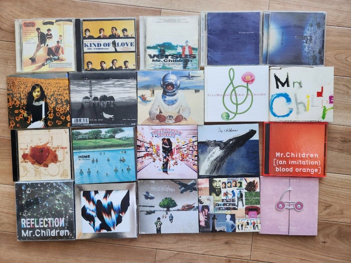 Mr.Children专辑 CD 20张套装+ LIVE 附赠周边商品