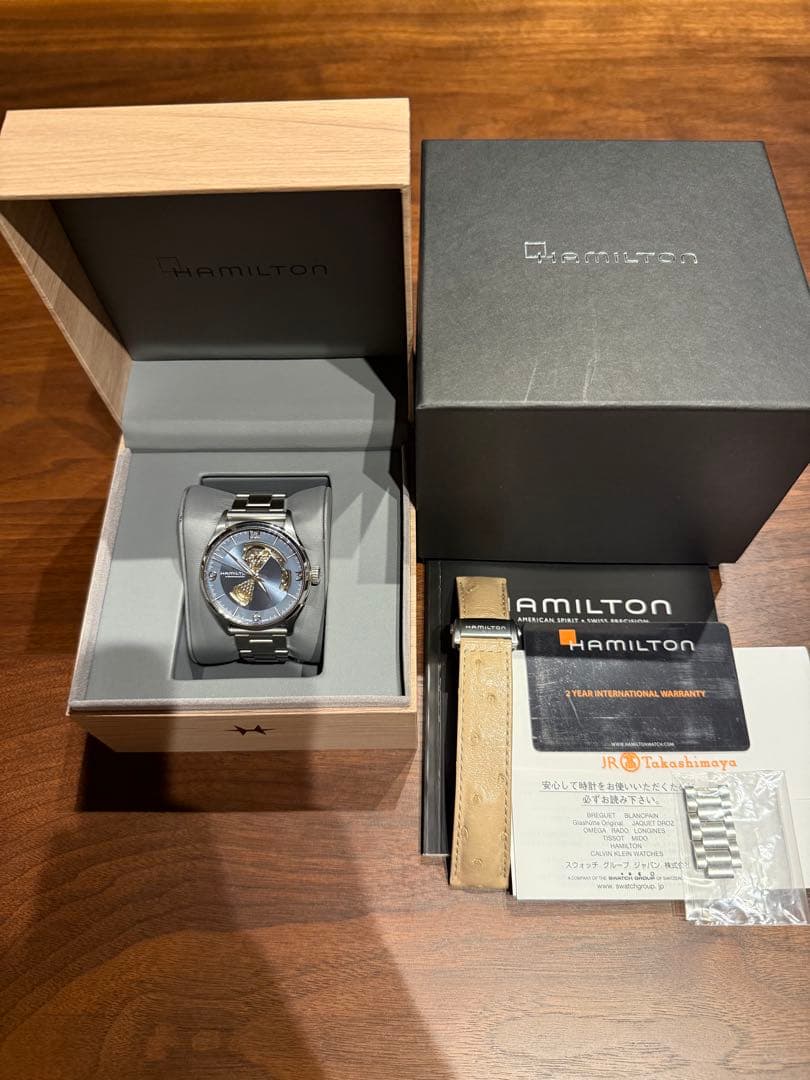Watch Hamilton Jazzmaster Open Heart H32705842