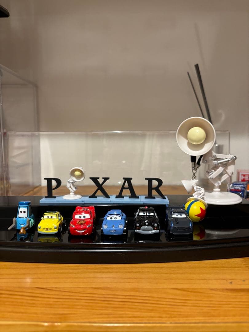 Cars Mini Car Mattel Pixar Lamp Set