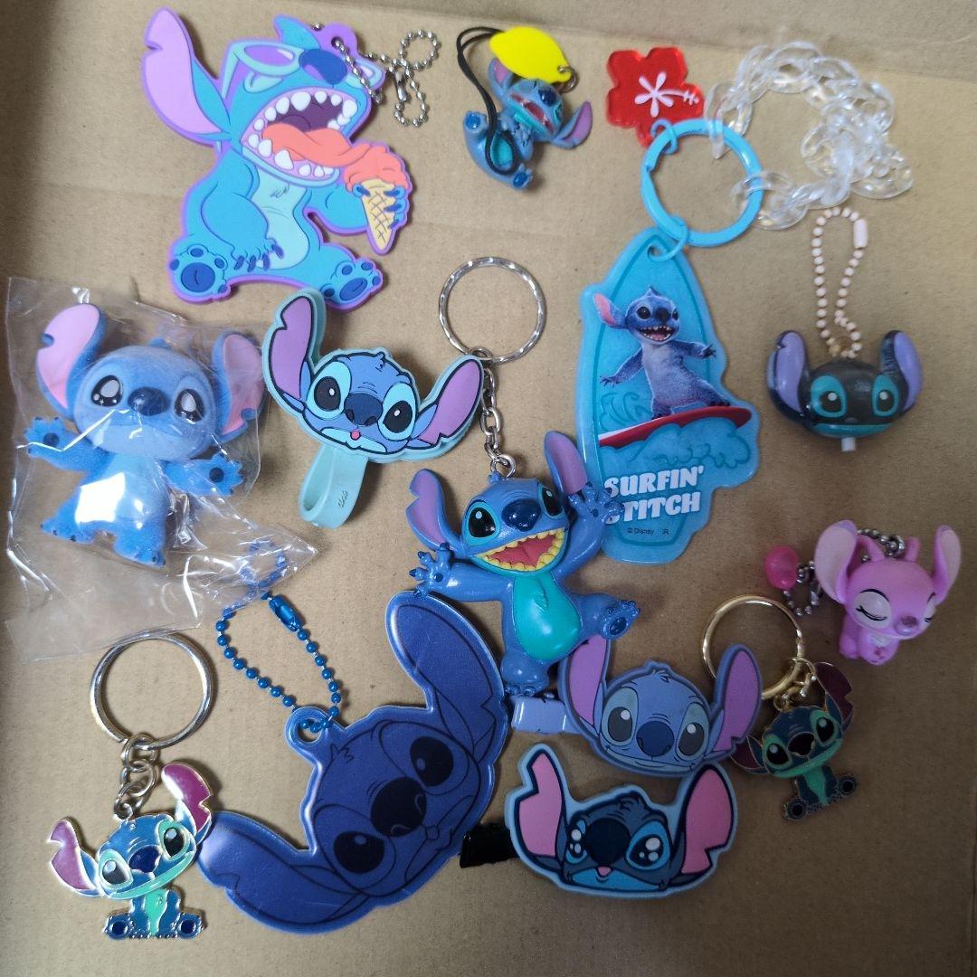 Stitch Keychain Mini Figure Character Goods