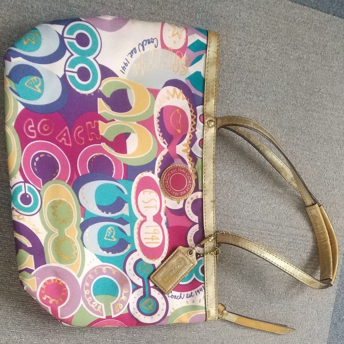 COACH 鸽子标志托特包 多色