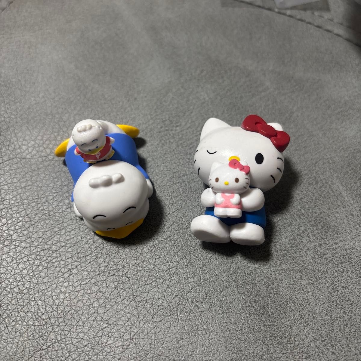 Plush Together Figure 2 Hello Kitty Duck Peckle 2-Piece Set