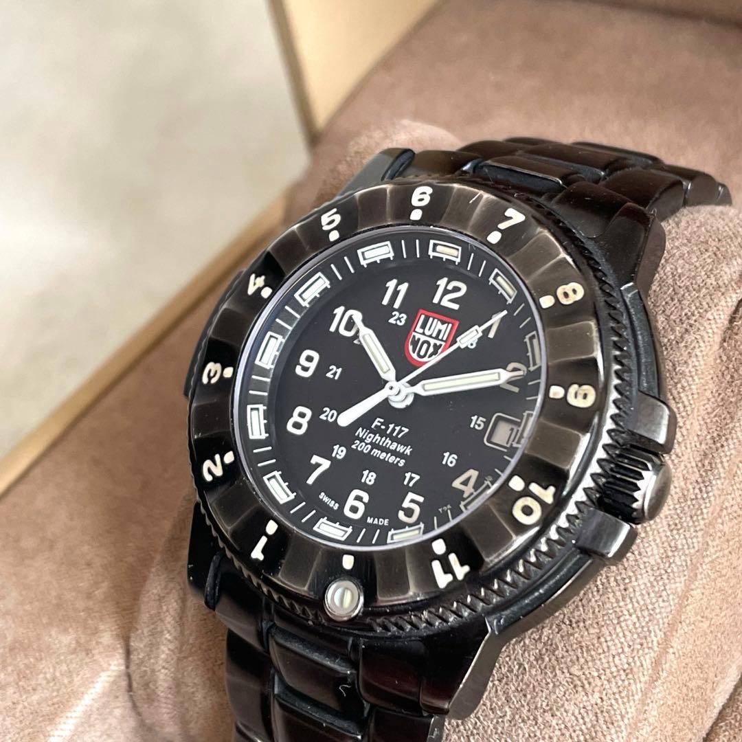 已启用 LUMINOX 3400 夜鹰 男士手表