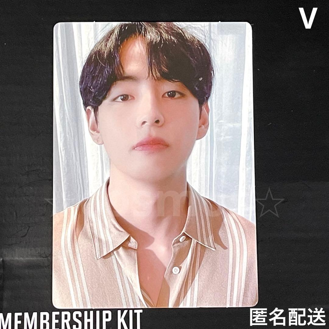BTS V Taehyung MEMBERSHIP KIT Trading Card Official “Taetae” 9th Generation