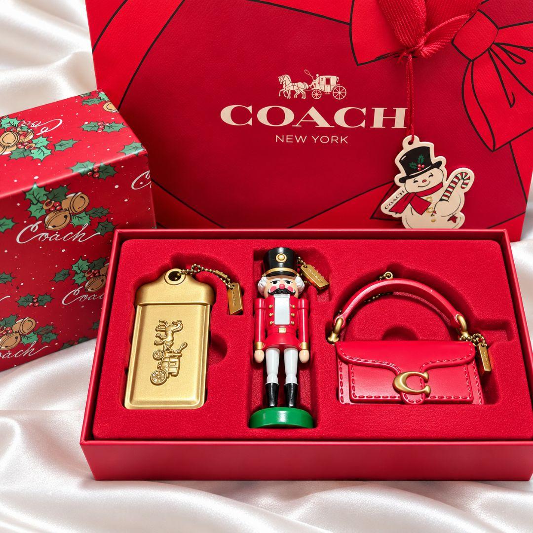 Non-sale COACH Coach Christmas Ornament Novelty Bag Charm