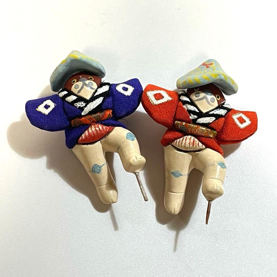 Folk Toy Folk Tale Sparrow's Inn Suzume Japanese Doll Gosho Ningyo Crepe Craft Folk Art Kokeshi