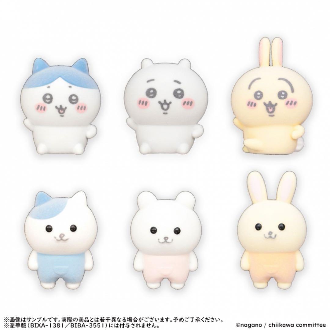 Chiikawa Deluxe Edition Limited Bonus Flocky Figure 6-Piece Set