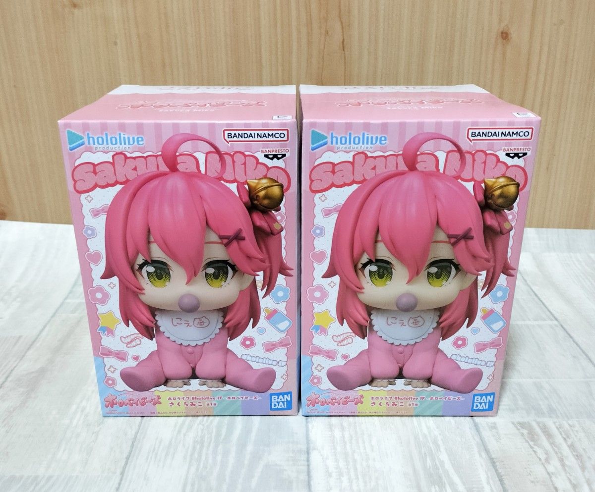 Hololive Miko Sakura Holobeabies Figure - Order by Morning for Dispatch at Noon on the 29th