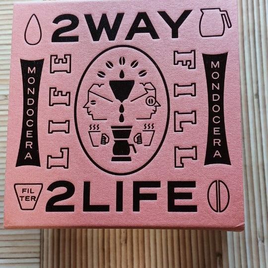 MONDOCERA 2WAY LIFE FILL 2LIFE コーヒーフィルター スタンプ