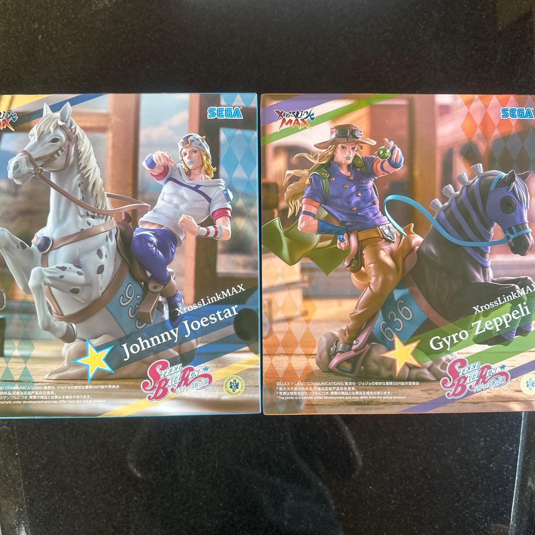JOJO的奇妙冒险 SBR XrossLinkMAX 手办 2件套