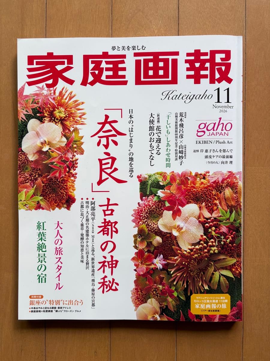 家庭画报 2026年11月号 奈良 古都的神秘