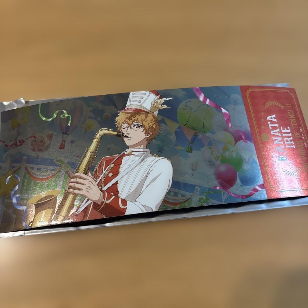 新网球王子 网球王子 网球拉比 金属质感票卡 入江