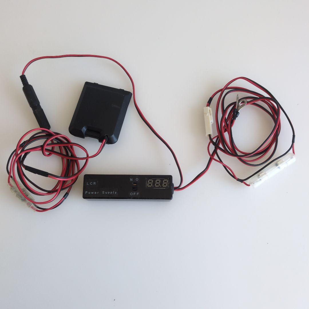 ICOM ALINCO LCR 使用外部电源( 12-24V 输入)