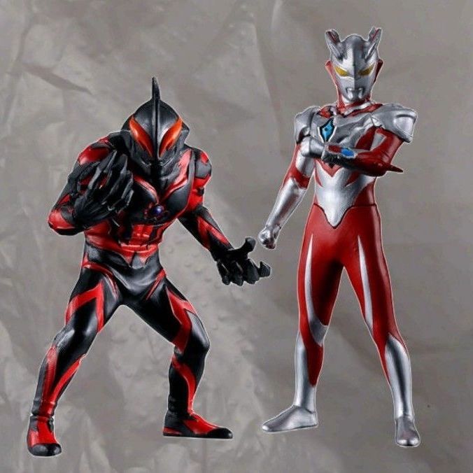 HG Ultraman 60th Anniversary Capsule Ultraman Zero Cosmos Rise & Ultraman Belial 2-Item Set