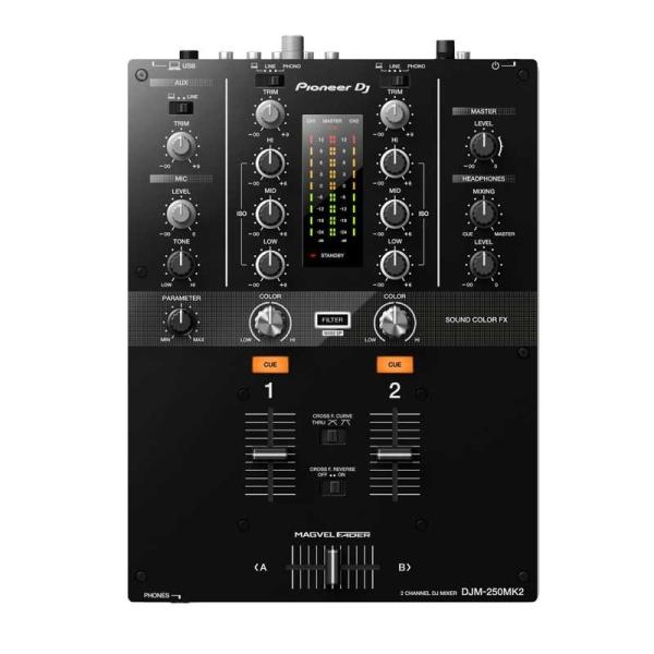 先锋DJ DJM-250MK2【高品质OYAIDE制造USB线赠送!】【支持rekordbox的双通道DJ混音台】