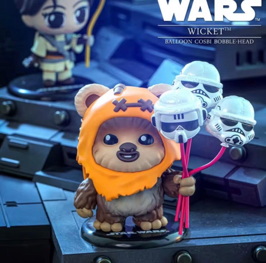 Balloon Figure Mandalorian Grogu Wicket Ewok