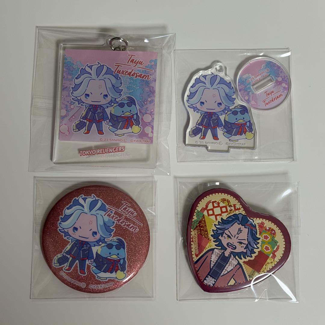 东リべ 柴大寿 RetoPopu 三丽鸥 山姆企鹅 徽章 亚克力立牌 亚克力钥匙扣
