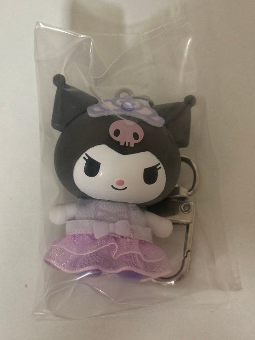 Sanrio Chibittomo Kuromi Ballerina Doll Keychain