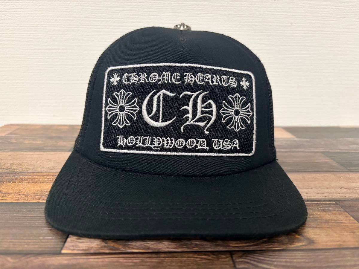 猎人帽 网眼帽 黑色 HOLLYWOOD USA