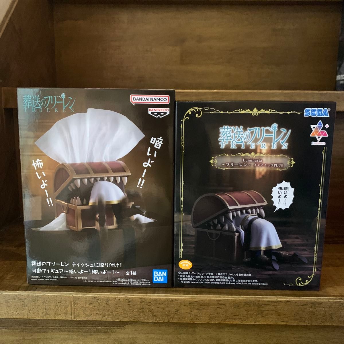 葬送的芙莉莲 手办 2种套装 可安装在纸巾盒上!& Luminasta 因米米克PLUS 手办 未拆封