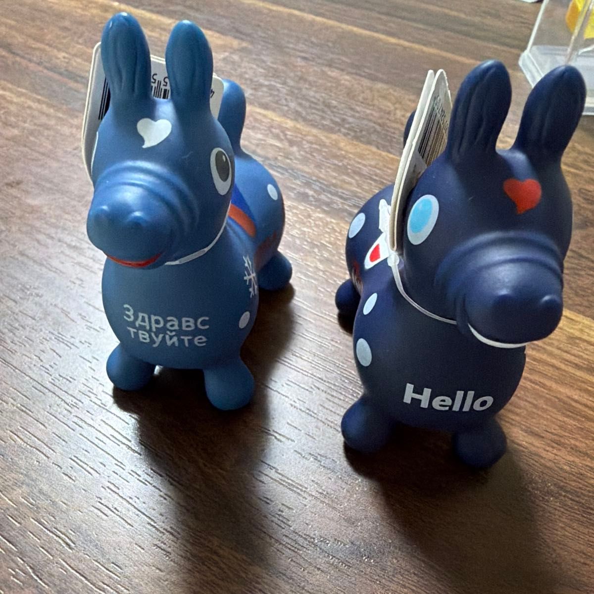 罗迪 Rody 软胶吉祥物 玩偶 2个套装 Hello/俄语