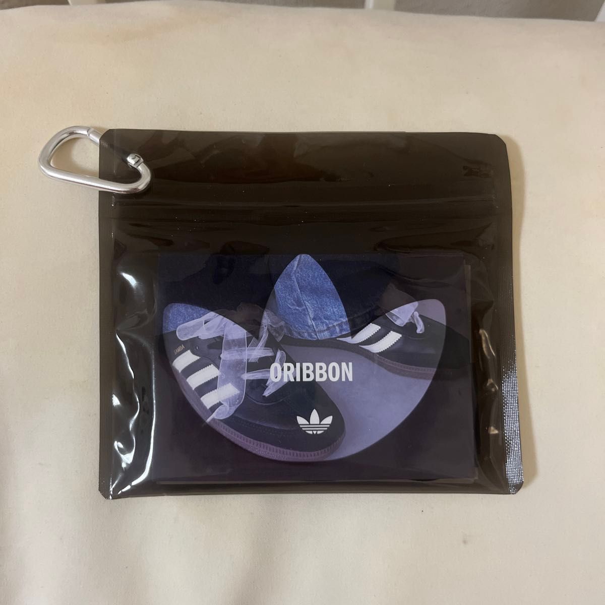 adidas ORIBBON 鞋带 黑色 黑 蝴蝶结