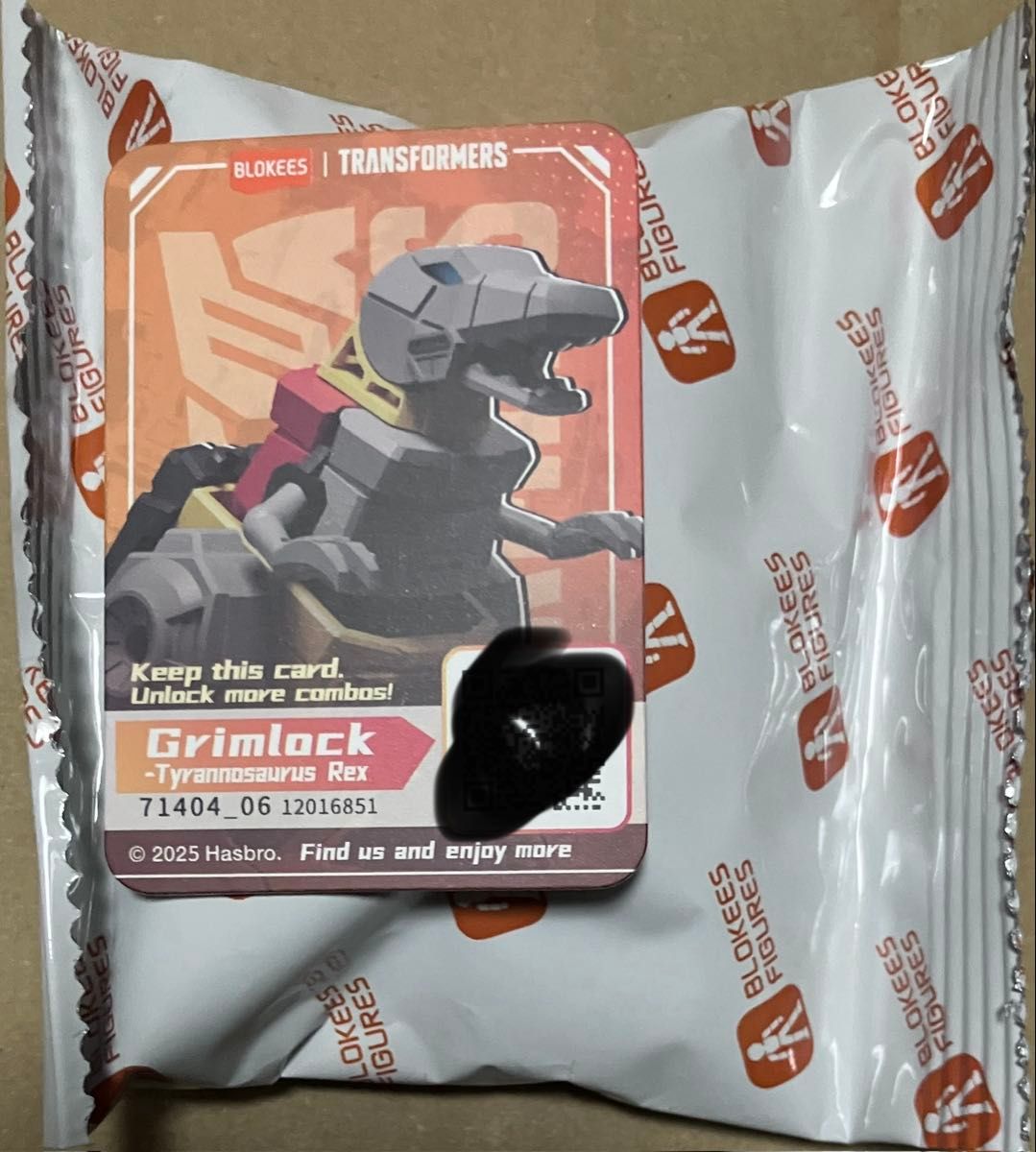 Transformers Blokkies Defender Vol. 4 Grimlock Beast No Outer Box