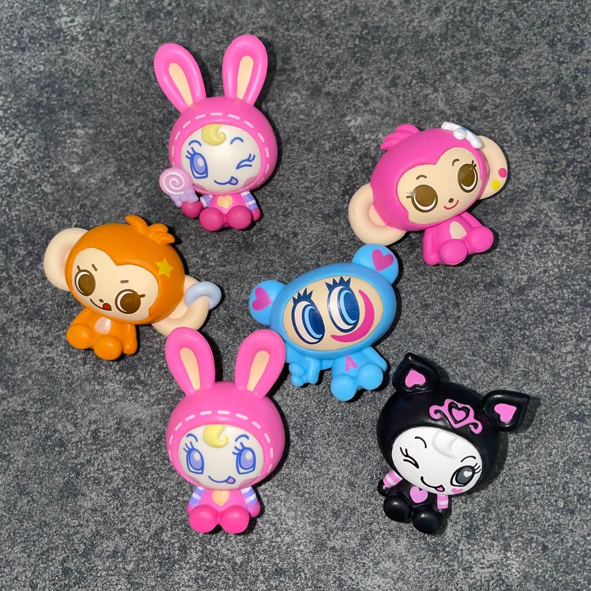 ナルミヤキャラクターズ ミニフィギュア 6個セット メゾピアノ エンジェルブルー
